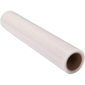 PAD ‘N PROTECT 2mil Clear Window Film Adhesive Protection 24" x 500ft, Strong & Durable for Construction, Movie, Moving, Home, Easy Application & Removal