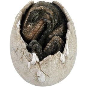 Pacific Giftware Jurassic Era Predator Tyrannosaurus Rex in Egg Dinosaur Figurine Hatchling Collectible Sculpture