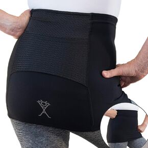 Hip Pain Relief Compression Band for Women - Soft Hip & Back Support Wrap for Hip Flexor Strain, SI Joint Pain, Labral Tear, Sciatica, Arthritis, Bursitis, EDS, Fibromyalgia (Small)