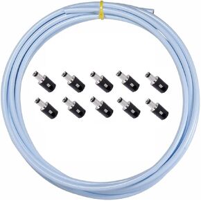 Tightrope DC Power Solder Free Kit 10' Cable 10 Plugs + Stripping Tool (Blue) in Saudi Arabia