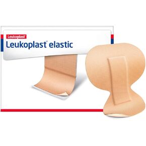 Leukoplast Elastic Fabric Adhesive Latex Free Bandages Small Digit (100 in Box)