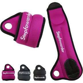 Wrist Weights Thumblock Arm Weights Set for Women/Men (Available from 1.0Lbs to 3.0Lbs) - Ankle Wights Adjustable Strap for Running & All Kind of Cardio Exercises