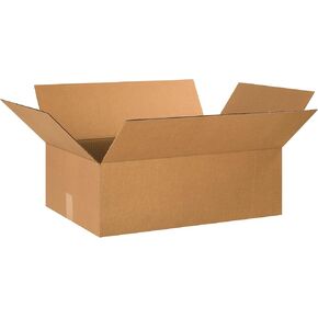 PARTNERS BRAND 24x16x8 Corrugated Boxes, Large, 24L x 16W x 8H, Pack of 20 | Shipping, Packaging, Moving, Storage Box for Home or Business, Strong Wholesale Bulk Boxes