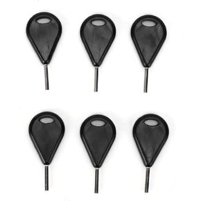 Tbest 6 Pcs Surf Fin Key, Universal Surfboard Fin Hex Key Surfboard Surfboard Install Remove Tool Equipment Accessories