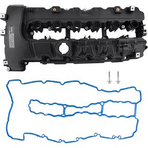 Engine Valve Cover with Gasket & Bolt Fit For BMW 135i 2008-2013 335i 2007-2015 335is 2011-2013 335xi 2007-2008 535i 2008-2010 M2 2016-2019 X6 2008-2012 3.0L Gas Turbo Replace# 11127565284