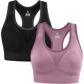 IUGA Sports Bras for Women High Support Racerback Bras for Women Padded Sports Bra Yoga Bras Workout Bra Activewear Bra