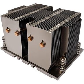 Dynatron A53 2U Aluminum Stacked Fin with Heatpipe Embedded Heatsink for AMD EPYC Processor SP6