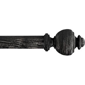 Bedford Home 1-Inch Curtain Rod (Bronze), Oil