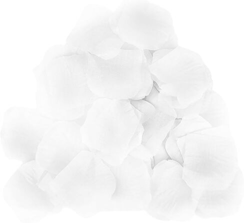 JHFGJGH 500 Pcs Exquisite Black Rose Petals, Emulation Silk Rose Petals, Artificial Flower Petals for Romantic Nights, Weddings, Events, and Valentine's Day Deco (Black) in Saudi Arabia
