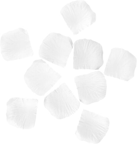 JHFGJGH 500 Pcs Exquisite Black Rose Petals, Emulation Silk Rose Petals, Artificial Flower Petals for Romantic Nights, Weddings, Events, and Valentine's Day Deco (Black) in Saudi Arabia