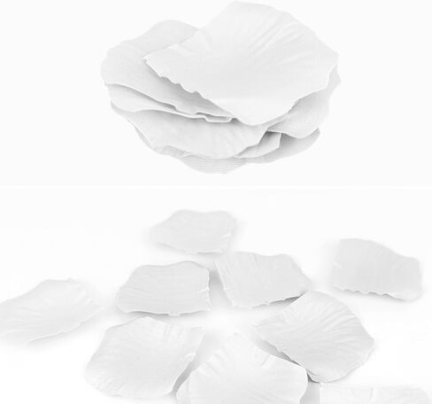 JHFGJGH 500 Pcs Exquisite Black Rose Petals, Emulation Silk Rose Petals, Artificial Flower Petals for Romantic Nights, Weddings, Events, and Valentine's Day Deco (Black) in Saudi Arabia
