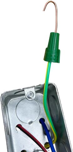 صواميل موصلات الأسلاك الأرضية المجنحة مع فتحة 20 قطعة من أغطية الأسلاك الكهربائية موصل الأسلاك الخضراء، صواميل أرضية كهربائية مدرجة في قائمة Ul لـ 14-10 Awg in Kuwait