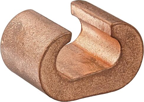 NSI Industries CTH-4020 Copper C Tap for Grounding Connector, 3/0 AWG to 4/0 AWG, Ohm in Saudi Arabia