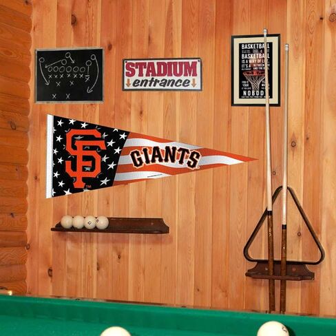 Giants Nation USA Stars and Stripes Pennant Full Size Pennant Flag in Saudi Arabia