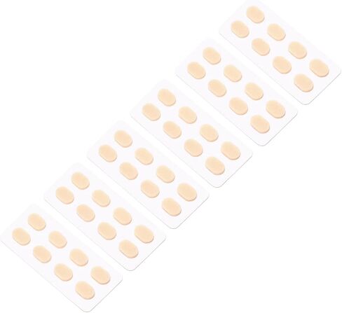 24 زوجًا من وسادات أنف النظارات، وسادات أنف زجاجية مريحة بسمك 1.5 ملم، ناعمة ومضادة للانزلاق، إسفنجة من مادة إي في إيه in Saudi Arabia