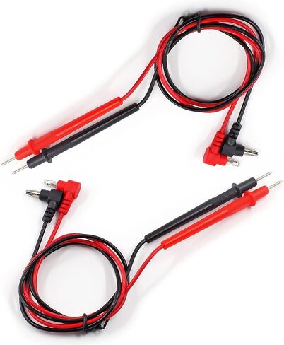 2 قطعة 28 "/78 سنتيمتر طويل متعدد التحقيق اختبار كابل رصاص ، الموز موصل قابس أسود أحمر 1000 فولت in Kuwait