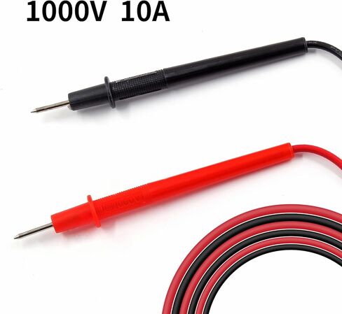 2 قطعة 28 "/78 سنتيمتر طويل متعدد التحقيق اختبار كابل رصاص ، الموز موصل قابس أسود أحمر 1000 فولت in Kuwait