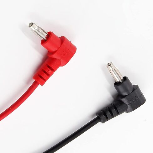 2 قطعة 28 "/78 سنتيمتر طويل متعدد التحقيق اختبار كابل رصاص ، الموز موصل قابس أسود أحمر 1000 فولت in Kuwait