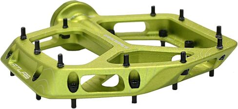 RaceFace Atlas Bike Platform Pedals, Green, RF2946, 114 mm x 101 mm in Saudi Arabia