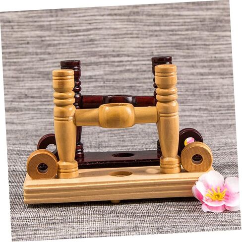 Zerodeko 2pcs Palace Fan Holder Wooden Fan Holder Hand Fans Japanese Home Decor Fan Display Bracket Japanese Fan Holder Japanese Decorations Wood Fan Stand Fold Decorative Frame in Saudi Arabia