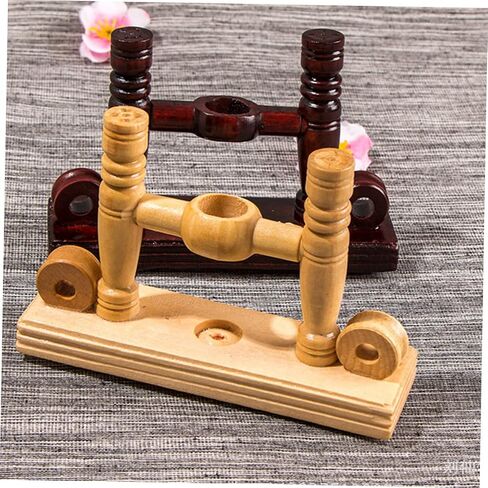Zerodeko 2pcs Palace Fan Holder Wooden Fan Holder Hand Fans Japanese Home Decor Fan Display Bracket Japanese Fan Holder Japanese Decorations Wood Fan Stand Fold Decorative Frame in Saudi Arabia