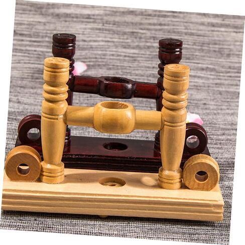 Zerodeko 2pcs Palace Fan Holder Wooden Fan Holder Hand Fans Japanese Home Decor Fan Display Bracket Japanese Fan Holder Japanese Decorations Wood Fan Stand Fold Decorative Frame in Saudi Arabia