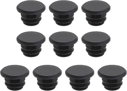 Create idea 10PCS Bike Handlebar Bar End Plugs Bicycle End Caps Plastic End Plugs for Road Bike Mountain Bike BMX Black 22mm Bicycle Replacement Accessories in Saudi Arabia