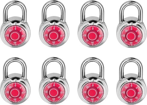 قفل مجموعة الطلب القياسية، لوحة دوارة سوداء 2 بوصة. واسعة؛ مجموعة رقمية ثلاثية ثابتة؛ عبوة من 8 قطع؛ قفل للمدرسة، وصالة الألعاب الرياضية، وخزانة الألعاب الرياضية، وصندوق الأدوات، والبوابة، والحقيبة in Saudi Arabia