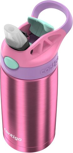 Contigo Autospout Water Bottle with Straw, 13 oz, Azalea/Pansy in Saudi Arabia