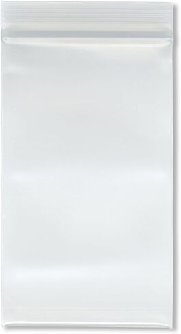 Plymor 3" x 5" (Pack of 100), 8 Mil Extra Thick Heavy Duty Zipper Reclosable Plastic Bags in Saudi Arabia