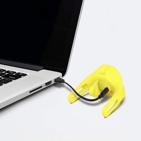 مصابيح خلفية قابلة لإعادة الشحن للدراجة من Volo Mmm لركوب الدراجات ليلاً، وديكورات الدراجة الممتعة، ودراجة التزلج، وإكسسوارات Bmx هدية للأطفال، وأضواء ناعمة LED وامضة Mtb للسلامة الخلفية لركوب الدراجات من السيليكون in Kuwait