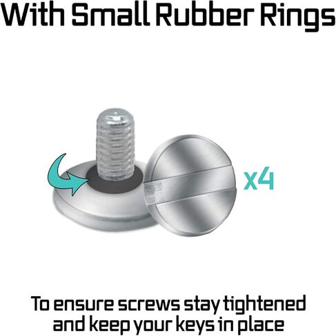 حزمة توسيع المشابك متوافقة مع حامل المفاتيح الذكية لمنظم المفاتيح لجميع العلامات التجارية. في المجموعة: البراغي والفواصل والأعمدة والمسامير in Kuwait