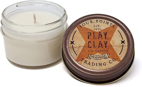 Baby Powder 4 Oz Scented Soy Aromatherapy Candle w/Jar in Saudi Arabia