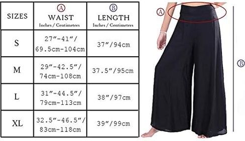 Lofbaz Women's Wide Leg Palazzo Pants Yoga Lounge Hippie Harem Flowy Trousers Lightweight Fall Plus Ladies Pajamas Sleepwear Aladdin Gypsy - Dark Blue #6 XL in Saudi Arabia