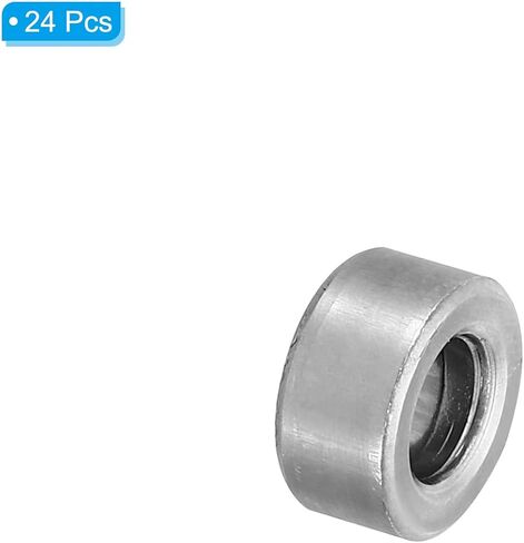 PATIKIL M6 Steel Spacers, 24 Pcs Metal Spacers Steel 6mm ID x 12mm OD x 9mm L Carbon Steel Spacer Screw Standoff Round for 1/4in or M6 Screw Bolts in Saudi Arabia