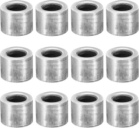 PATIKIL M6 Steel Spacers, 24 Pcs Metal Spacers Steel 6mm ID x 12mm OD x 9mm L Carbon Steel Spacer Screw Standoff Round for 1/4in or M6 Screw Bolts in Saudi Arabia