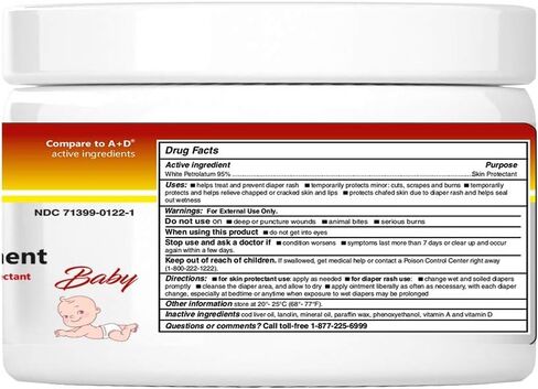 Vitamin A and D Ointment Skin Protectant in Saudi Arabia