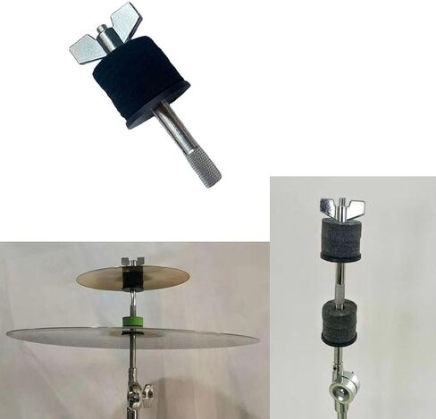 Cymbal Stacker 7.28 inch Cymbal Stacker Mount 8mm Thread Mini Cymbal Stacker Attachment Percussion Instrument Accessories in Saudi Arabia
