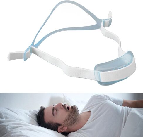 2 Sets Snoring for Better Sleep, Keep Mouth Closed, Prevent Dry Throat and Mouth Breathing, Elastic Headband in Saudi Arabia
