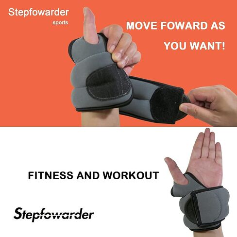 Wrist Weights Thumblock Arm Weights Set for Women/Men (Available from 1.0Lbs to 3.0Lbs) - Ankle Wights Adjustable Strap for Running & All Kind of Cardio Exercises in Saudi Arabia
