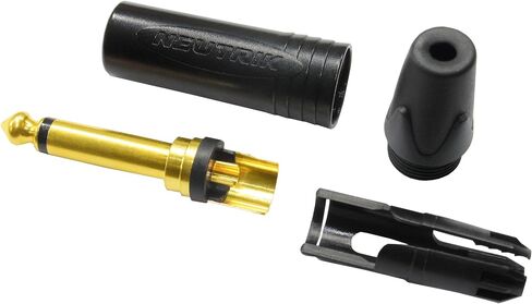 أفضل الكابلات في العالم بطول 6 أقدام - Gotham GAC-1 Ultra Pro - كابل أداة جيتار باس ممتاز منخفض الغطاء (21 pf/F) مع مقابس TS ذهبية نيوتريك مستقيمة إلى مستقيمة (قابس صامت) ¼ بوصة (6.35 مم) - مقابس TS مصنوعة حسب الطلب in Saudi Arabia