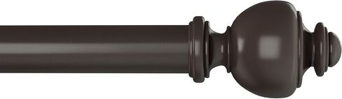 Bedford Home 1-Inch Curtain Rod (Bronze), Oil in Saudi Arabia