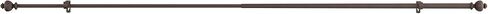 Bedford Home 1-Inch Curtain Rod (Bronze), Oil in Saudi Arabia
