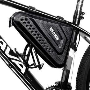WILD MAN 3L Triangle Frame Bike Bag Large Capacity for Mountain Bicycle Cycling MTB Bicycle Cycling (ES19)