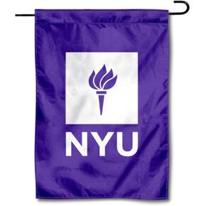 New York Violets Garden Flag Yard Banner