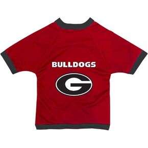 NCAA Georgia Bulldogs Athletic Mesh Dog Jersey