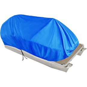 LABLT 17-20Ft Boat Cover Trailerable Heavy Duty Pontoon Beam 102 Dark Blue