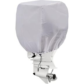 Outboard Motor Cover Waterproof 600D Boat Motor Cover Motor Hood Cover Fits 30-60HP (30-60HP)