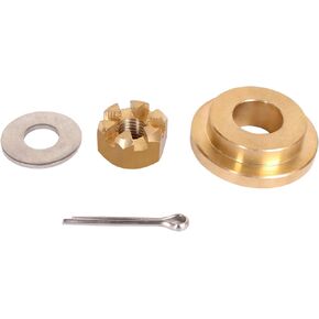 Boat Motor 6E7-45987-00 6E7-45987-01 F15-06000015 Spacer, 90201-10M01 Plain Washer, 90171-10M01 Castle Nut, 91490-30020 Cotter Pin for Yamaha Parsun HDX Outboard Engine 9.9HP 15HP 20HP