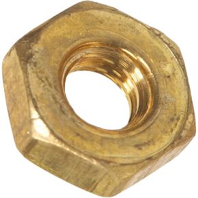 Hillman Brass 140051 6-32 Machine Hex Screw Nuts, 6-32-Inch 100-Pack, No Size